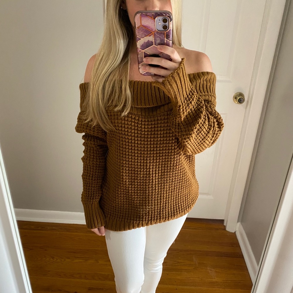 Nordstrom Brown Knitted Sweater